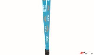 Lanyard con mosquetón metálico personalizado